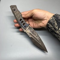THE tank by TASK Knive TASKnives handmade knife tactical knife