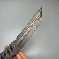 THE Tanto by TASK Knive TASKnives handmade knife tactical knife