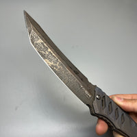 THE Tanto by TASK Knive TASKnives handmade knife tactical knife