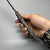 THE Tanto by TASK Knive TASKnives handmade knife tactical knife