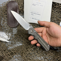 Chris Reeve Knives Large Inkosi - Insingo Blade - Black Micarta Inlay