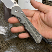 Chris Reeve Knives Large Inkosi - Insingo Blade - Black Micarta Inlay