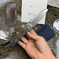 Chris Reeve Knives Large Inkosi - Insingo Blade - Black Micarta Inlay