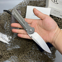 Chris Reeve Knives Large Inkosi - Insingo Blade - Black Micarta Inlay
