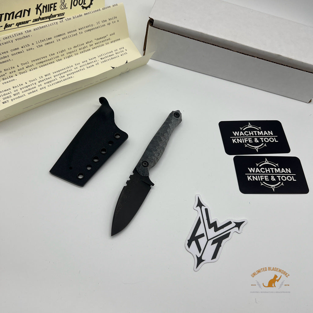 WACHTMAN KNIFE & TOOL Handmade Eddy 2 Hunting Knife