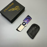D.rocket EDC Flipper Dog Tag knife pocket knife
