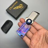 D.rocket EDC Flipper Dog Tag knife pocket knife