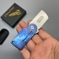 D.rocket EDC Flipper Dog Tag knife pocket knife
