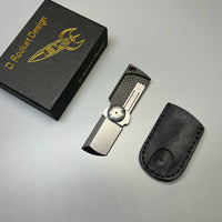 D.rocket EDC Flipper Dog Tag knife pocket knife