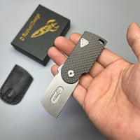 D.rocket EDC Flipper Dog Tag knife pocket knife