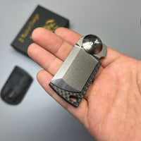 D.rocket EDC Flipper Dog Tag knife pocket knife
