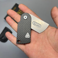 D.rocket EDC Flipper Dog Tag knife pocket knife