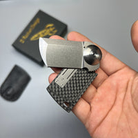 D.rocket EDC Flipper Dog Tag knife pocket knife
