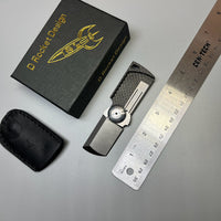 D.rocket EDC Flipper Dog Tag knife pocket knife