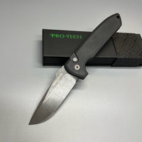 Pro-Tech LG305 Les George Rockeye AUTO Folding Knife 3.375" S35VN Stonewashed Drop