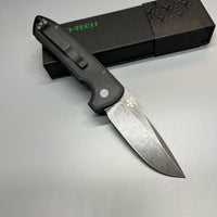 Pro-Tech LG305 Les George Rockeye AUTO Folding Knife 3.375" S35VN Stonewashed Drop