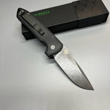 Pro-Tech LG305 Les George Rockeye AUTO Folding Knife 3.375" S35VN Stonewashed Drop