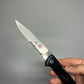 Used AL MAR collectible pocket knife old japan made micarta handle