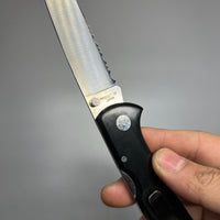 Used AL MAR collectible pocket knife old japan made micarta handle