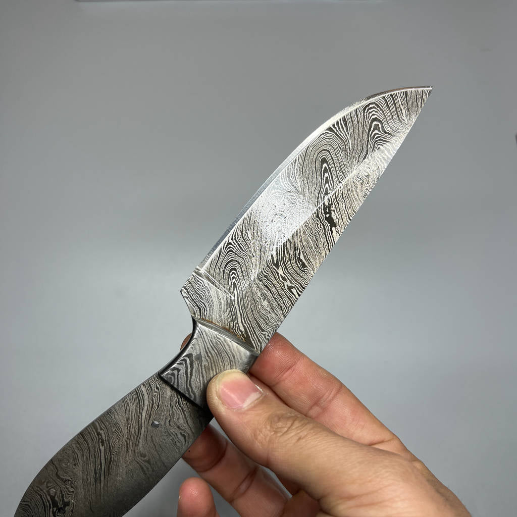 Semi-finished products, damascus steel knife blanks from Pakistan