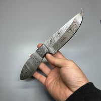 Semi-finished products, damascus steel knife blanks from Pakistan