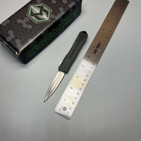 Heretic Knives Manticore S OTF AUTO 2.55" CPM-MagnaCut Stonewashed Double Edge Dagger Blade H024-2A