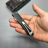 Heretic Knives Manticore S OTF AUTO 2.55" CPM-MagnaCut Stonewashed Double Edge Dagger Blade H024-2A