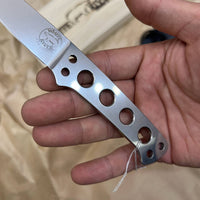 White River Knives Owen Baker Jr ATK Always There Knife 2.25" S35VN Stonewashed Blade, Skeletonized Handle, Kydex Sheath - WR-ATK