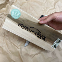 White River Knives Exodus 4 Fixed Blade Knife 3.88" S35VN Stonewashed Micarta Handles