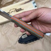 White River Knives FC5 Fixed 5" S35VN Stonewashed Blade Micarta Handles