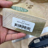 White River Knives FC5 Fixed 5" S35VN Stonewashed Blade Micarta Handles