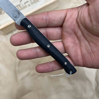 White River Knives Exodus 3 Fixed Blade Knife 3.15" S35VN Stonewashed Micarta Handles