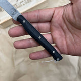 White River Knives Exodus 3 Fixed Blade Knife 3.15" S35VN Stonewashed Micarta Handles