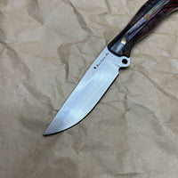 BUSSE Three-layer wooden handle mosaic rivets INFI No.001  RadioActive Mean street