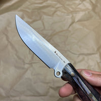 BUSSE Three-layer wooden handle mosaic rivets INFI No.001  RadioActive Mean street