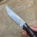 BUSSE Three-layer wooden handle mosaic rivets INFI No.001  RadioActive Mean street