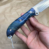 BUSSE Blue handle mosaic rivets INFI No.005 Mountain Duty