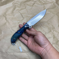BUSSE Blue handle mosaic rivets INFI No.005 Mountain Duty