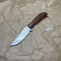 BUSSE Red linen INFI handmade satin finish with stabilized wood handle  RadioActive Mean street