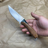 BUSSE Custom Shop Wooden ELMAX steel  Crab Shack