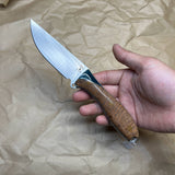 BUSSE Custom Shop Wooden ELMAX steel  Crab Shack