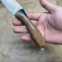BUSSE Custom Shop Wooden ELMAX steel  Crab Shack