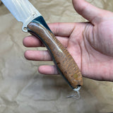BUSSE Custom Shop Wooden ELMAX steel  Crab Shack