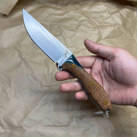 BUSSE Custom Shop Wooden ELMAX steel  Crab Shack