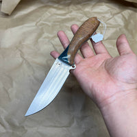 BUSSE Custom Shop Wooden ELMAX steel  Crab Shack
