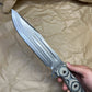 BUSSE Hell Razor ll Stonewashed with tan/black g10