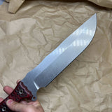 BUSSE Anorexic Fusion Battle Mistress Stonewashed withred/black g10 handles