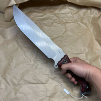 BUSSE Anorexic Fusion Battle Mistress Stonewashed withred/black g10 handles