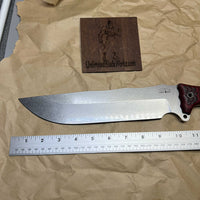 BUSSE Anorexic Fusion Battle Mistress Stonewashed withred/black g10 handles