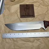 BUSSE Anorexic Fusion Battle Mistress Stonewashed withred/black g10 handles